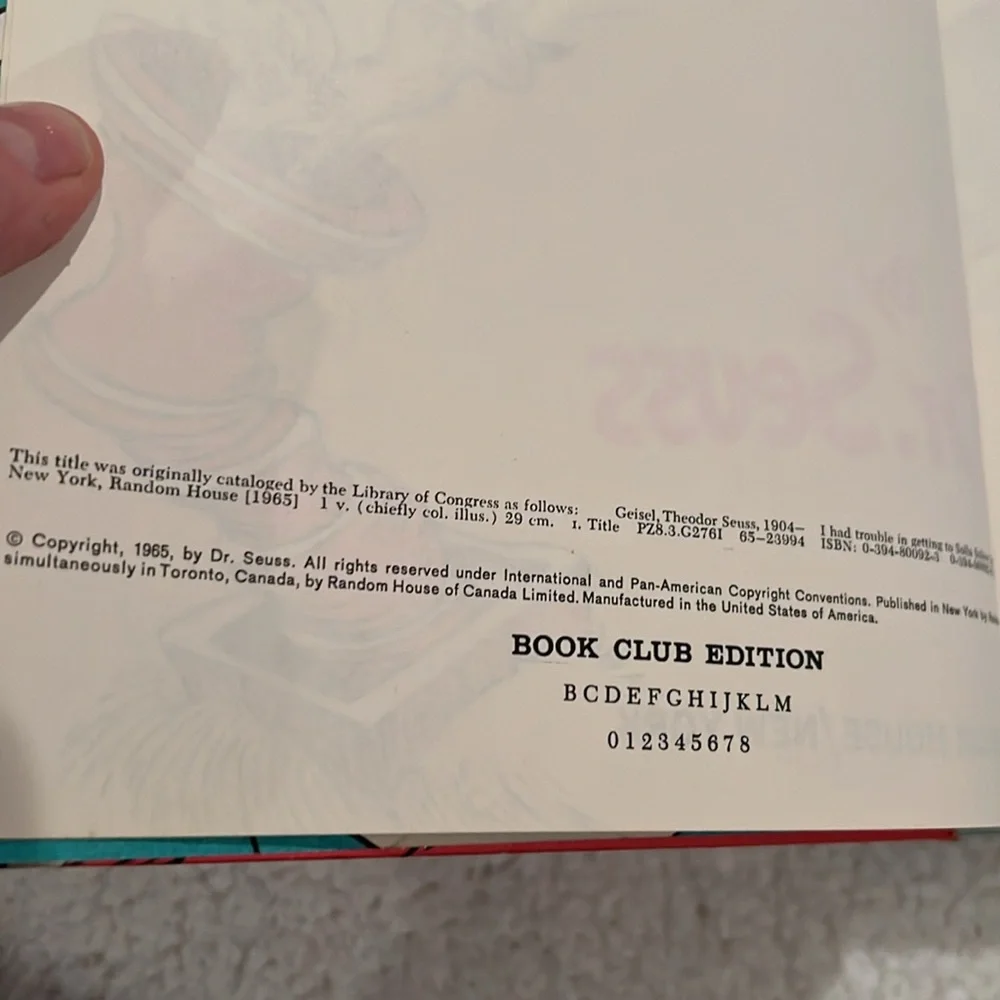 Vintage Dr Seuss Classic Stories Set of 4 Family Fun Reading time - Picture 11 of 15